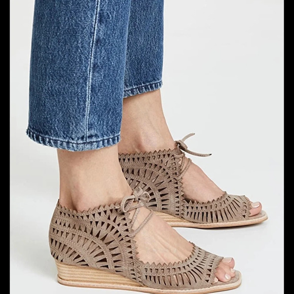 Jeffrey Campbell Rodillo wedge sandals - Picture 3 of 11